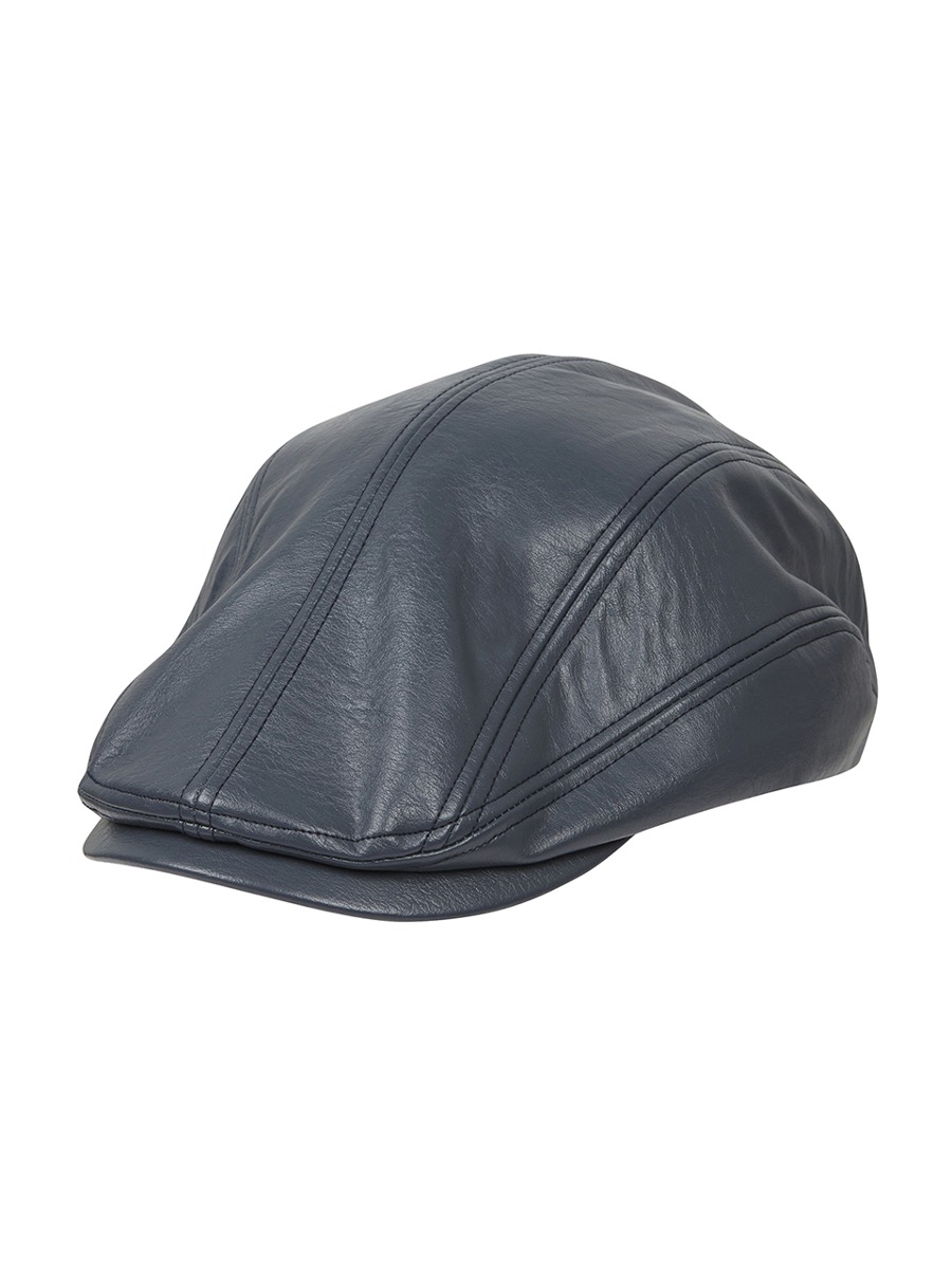 L7 LEATHER HUNTING CAP(BLUE)